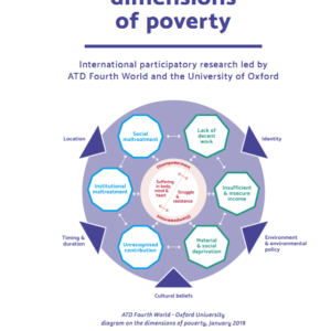 The hidden dimensions of poverty – ATD Fourth World & Oxford University