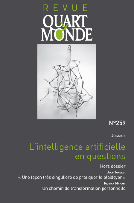 L’intelligence artificielle en questions – Revue Quart Monde n°259